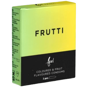 Feel «Frutti» smooth condoms with fruity flavour 3 pcs