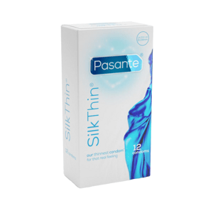 Pasante Silk Thin Condoms 12pcs