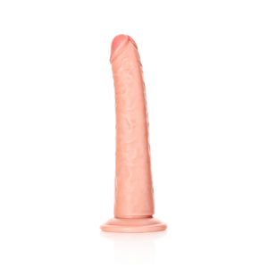 Úzke realistické dildo s prísavkou - 8 / 20,5 cm