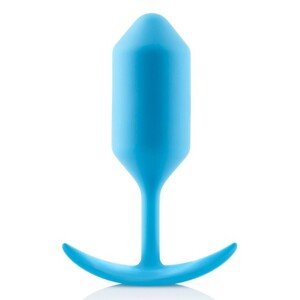 b-Vibe Snug análny kolík 3 modrý