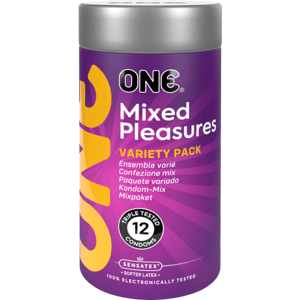 ONE Mixed Pleasures, 12 assorted condoms