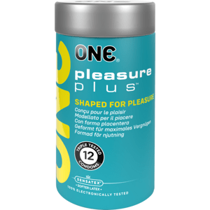 ONE Pleasure Plus, 12 special shaped condoms