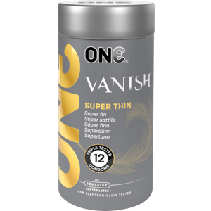 ONE Vanish Superthin, 12 thin condoms